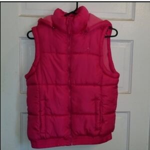 Kids Pink Puffer Vest